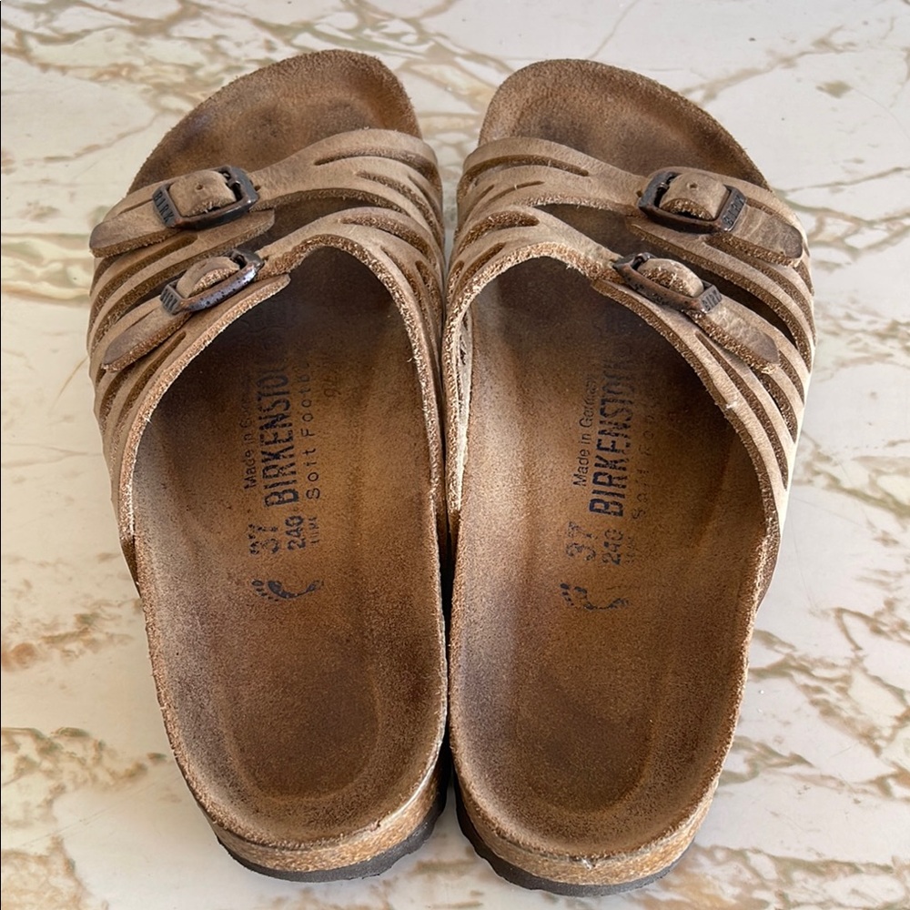 Birkenstock Brown Suede Sandals